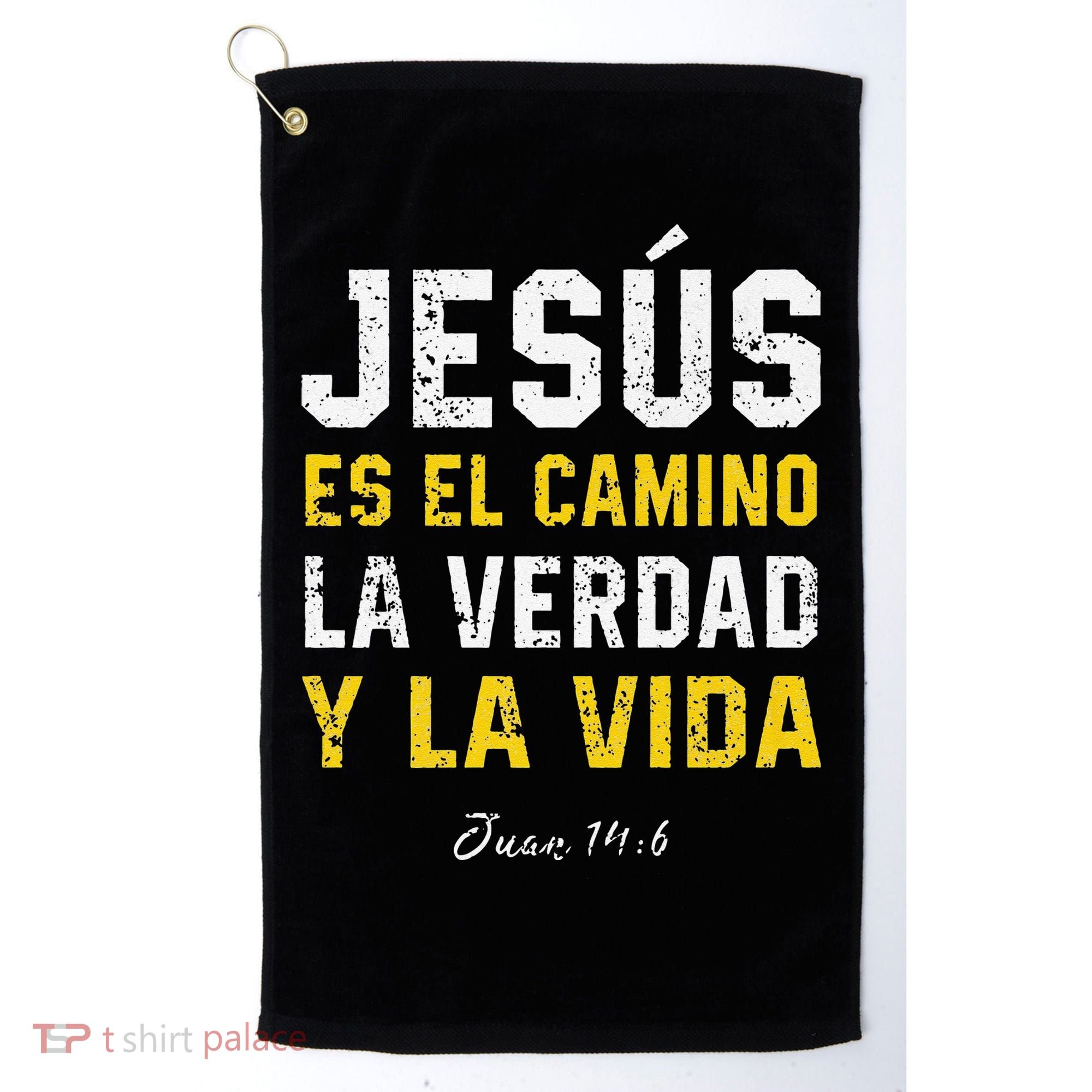 Jesus Es El Camino En Espanol Christian Spanish Preachers Premium Golf Towel
