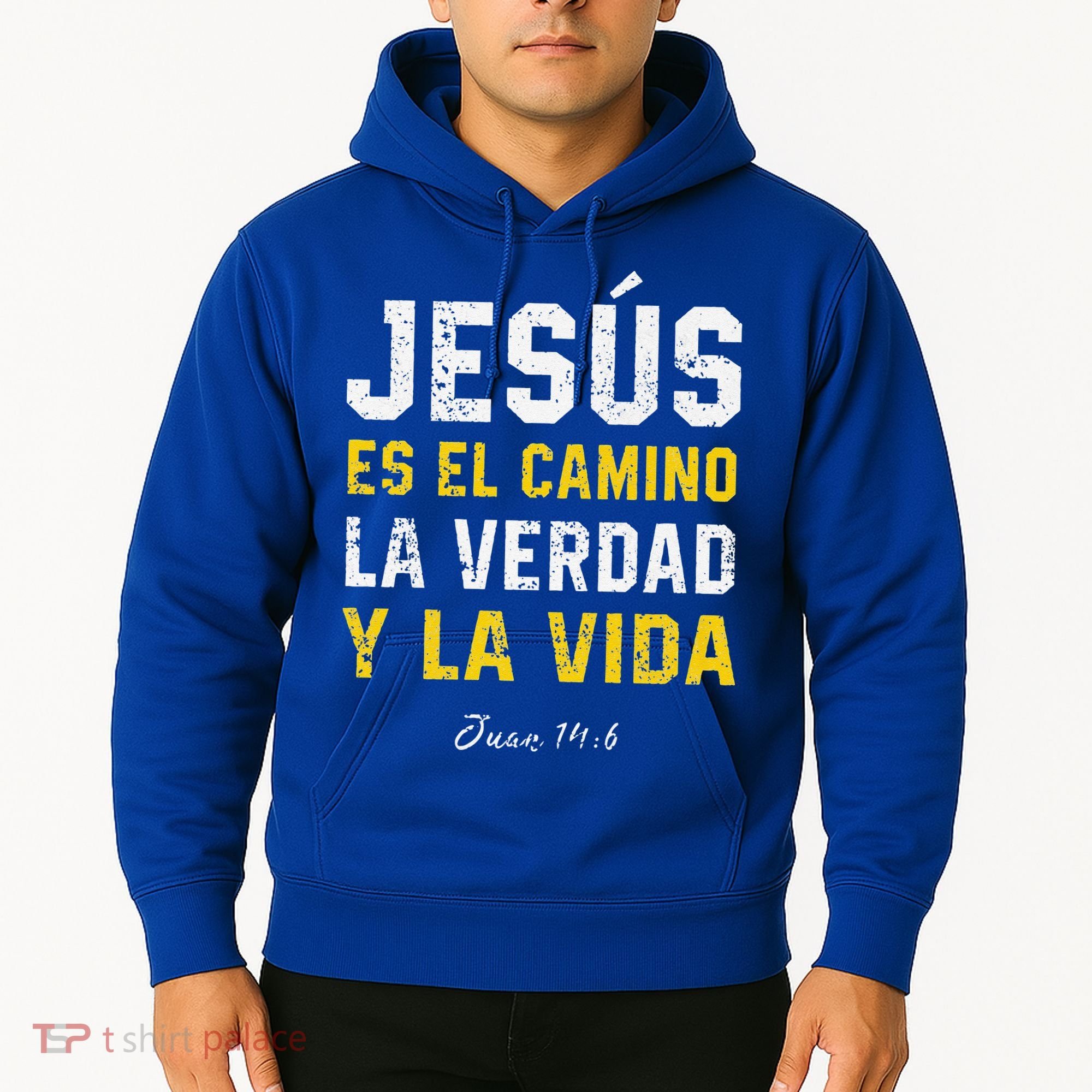 Jesus Es El Camino En Espanol Christian Spanish Preachers Premium Hoodie