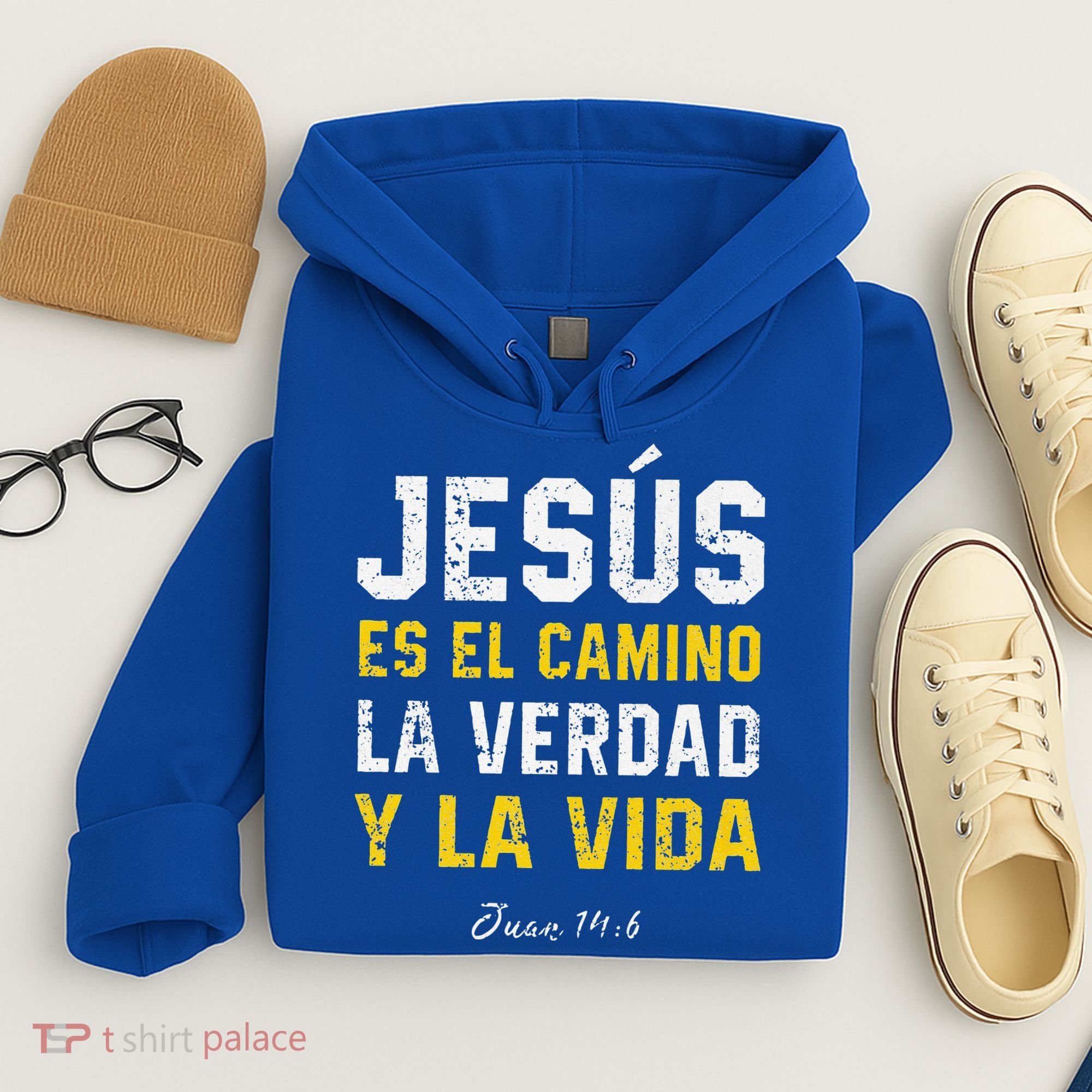 Jesus Es El Camino En Espanol Christian Spanish Preachers Premium Hoodie