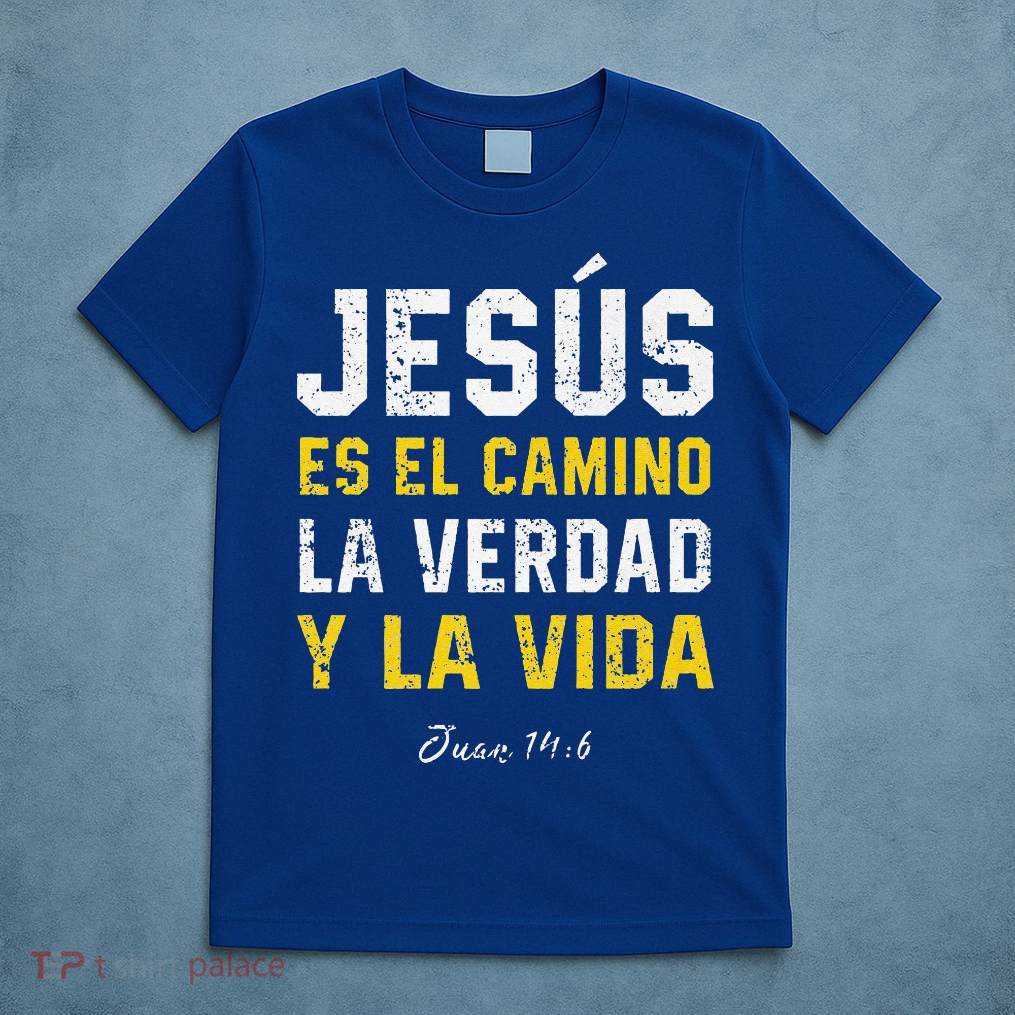 Jesus Es El Camino En Espanol Christian Spanish Preachers Premium T-Shirt