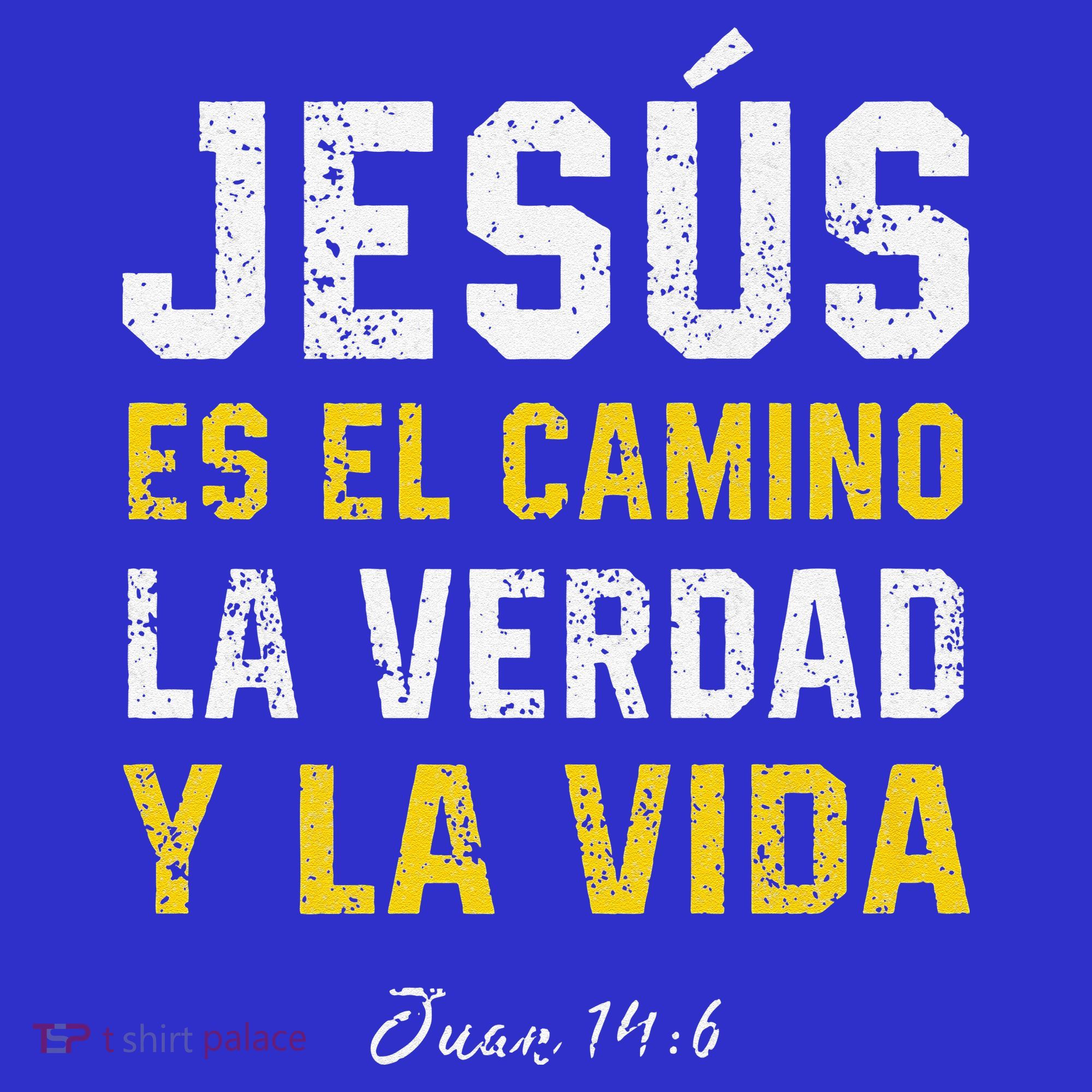 Jesus Es El Camino En Espanol Christian Spanish Preachers Premium T-Shirt