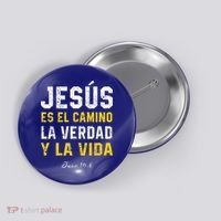 Jesus Es El Camino En Espanol Christian Spanish Preachers Premium Button thumb 0