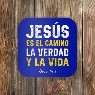 Jesus Es El Camino En Espanol Christian Spanish Preachers Premium Coaster