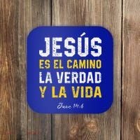 Jesus Es El Camino En Espanol Christian Spanish Preachers Premium Coaster thumb 0