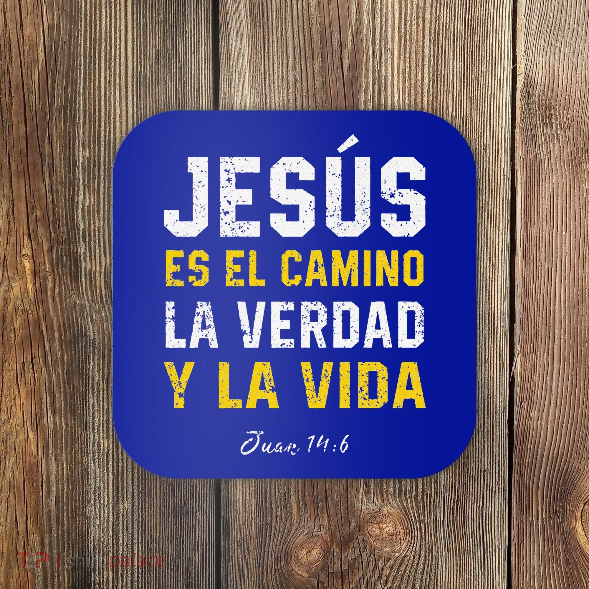 Jesus Es El Camino En Espanol Christian Spanish Preachers Premium Coaster