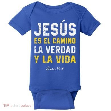 Jesus Es El Camino En Espanol Christian Spanish Preachers Premium Baby Bodysuit