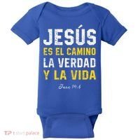 Jesus Es El Camino En Espanol Christian Spanish Preachers Premium Baby Bodysuit thumb 0