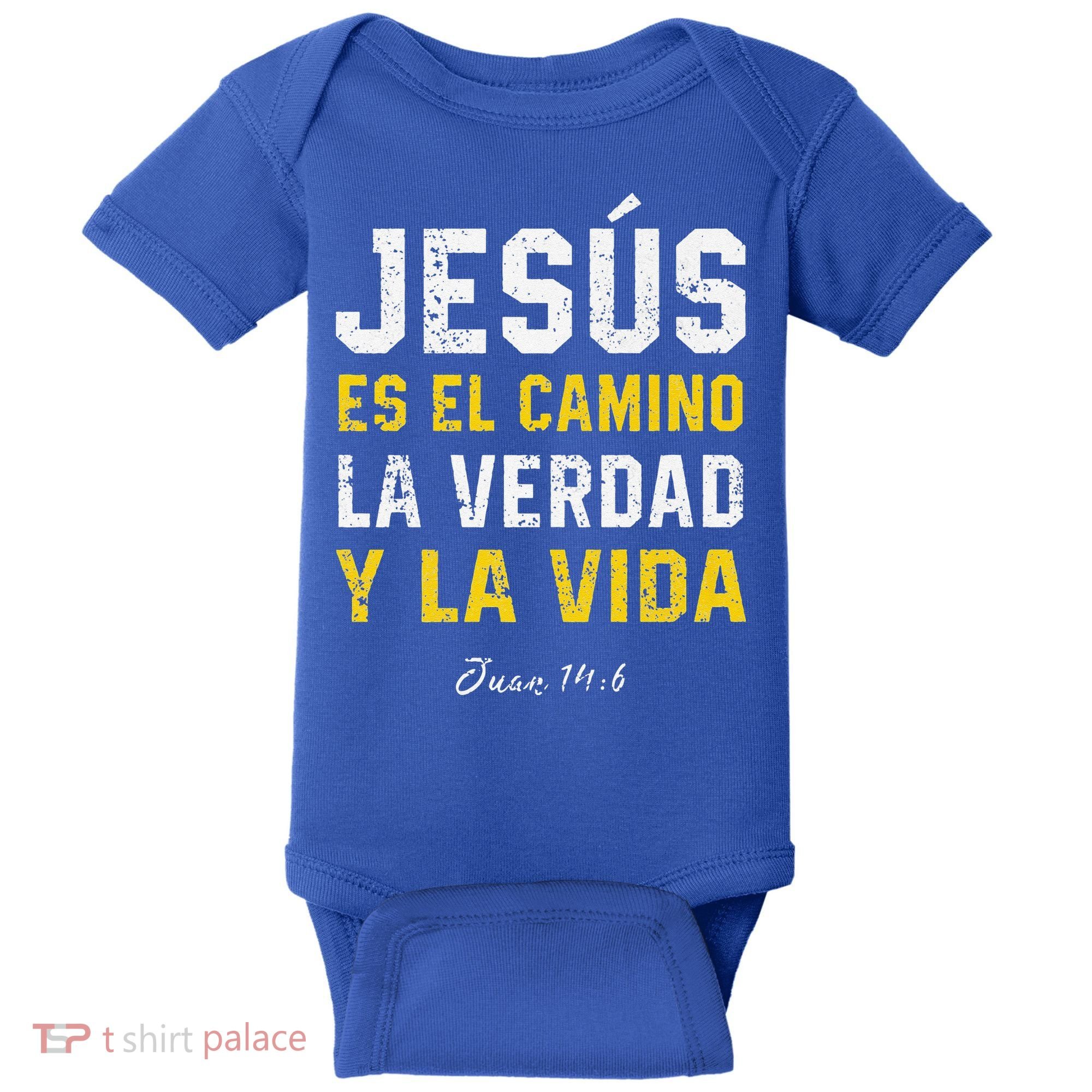 Jesus Es El Camino En Espanol Christian Spanish Preachers Premium Baby Bodysuit