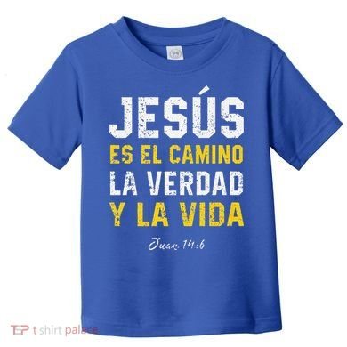 Jesus Es El Camino En Espanol Christian Spanish Preachers Premium Toddler T-Shirt