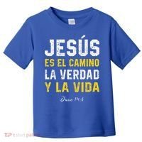 Jesus Es El Camino En Espanol Christian Spanish Preachers Premium Toddler T-Shirt thumb 0