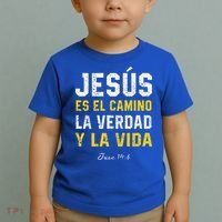 Jesus Es El Camino En Espanol Christian Spanish Preachers Premium Toddler T-Shirt thumb 2