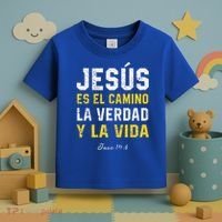 Jesus Es El Camino En Espanol Christian Spanish Preachers Premium Toddler T-Shirt thumb 3