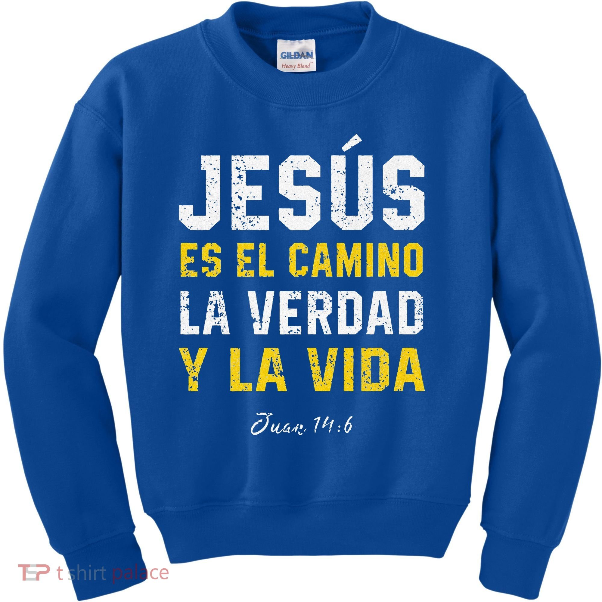 Jesus Es El Camino En Espanol Christian Spanish Preachers Premium Kids Sweatshirt