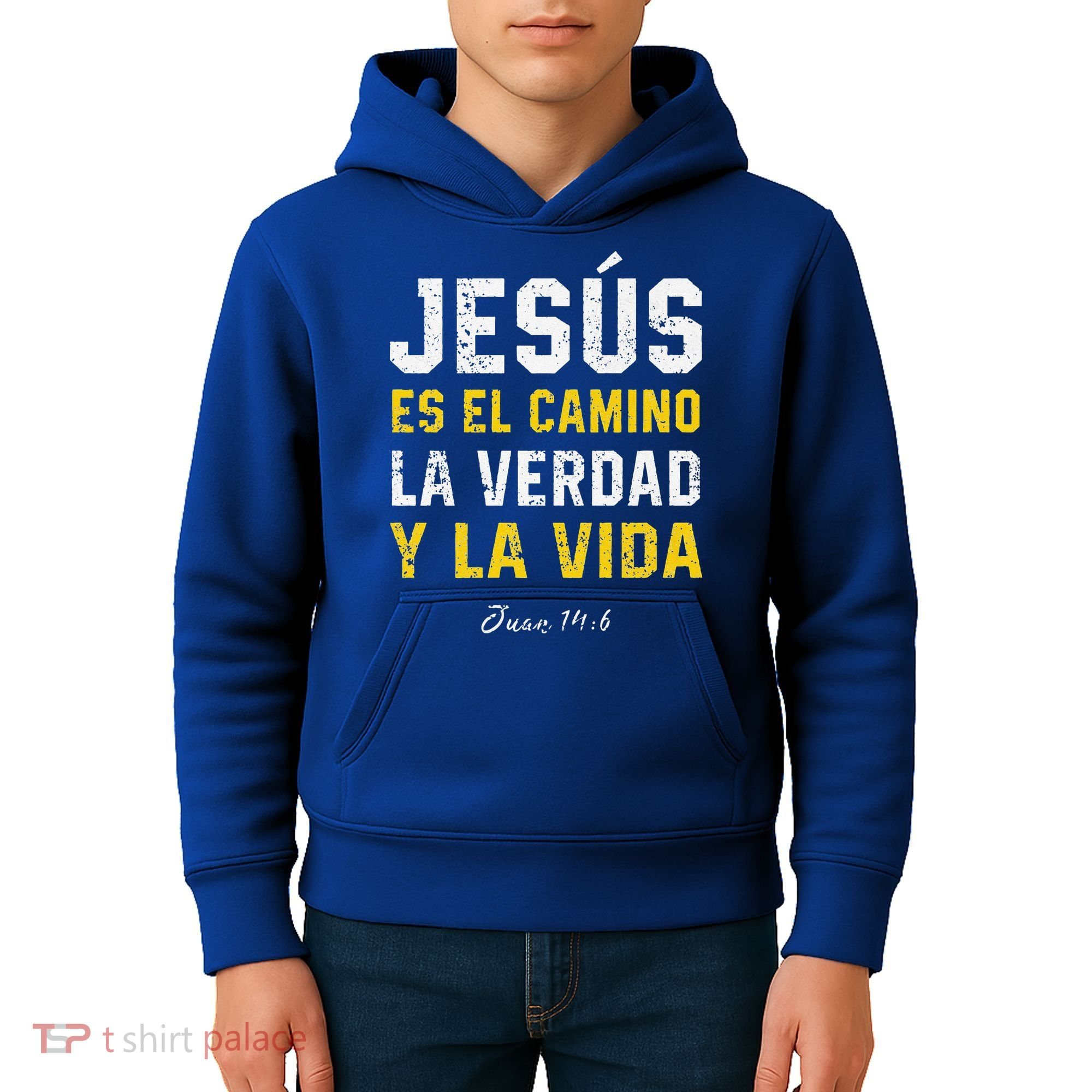 Jesus Es El Camino En Espanol Christian Spanish Preachers Premium Kids Hoodie