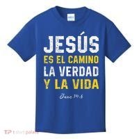 Jesus Es El Camino En Espanol Christian Spanish Preachers Premium Kids T-Shirt thumb 0