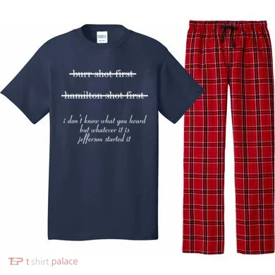 Jefferson Started It Hamilton Burr Pajama Set