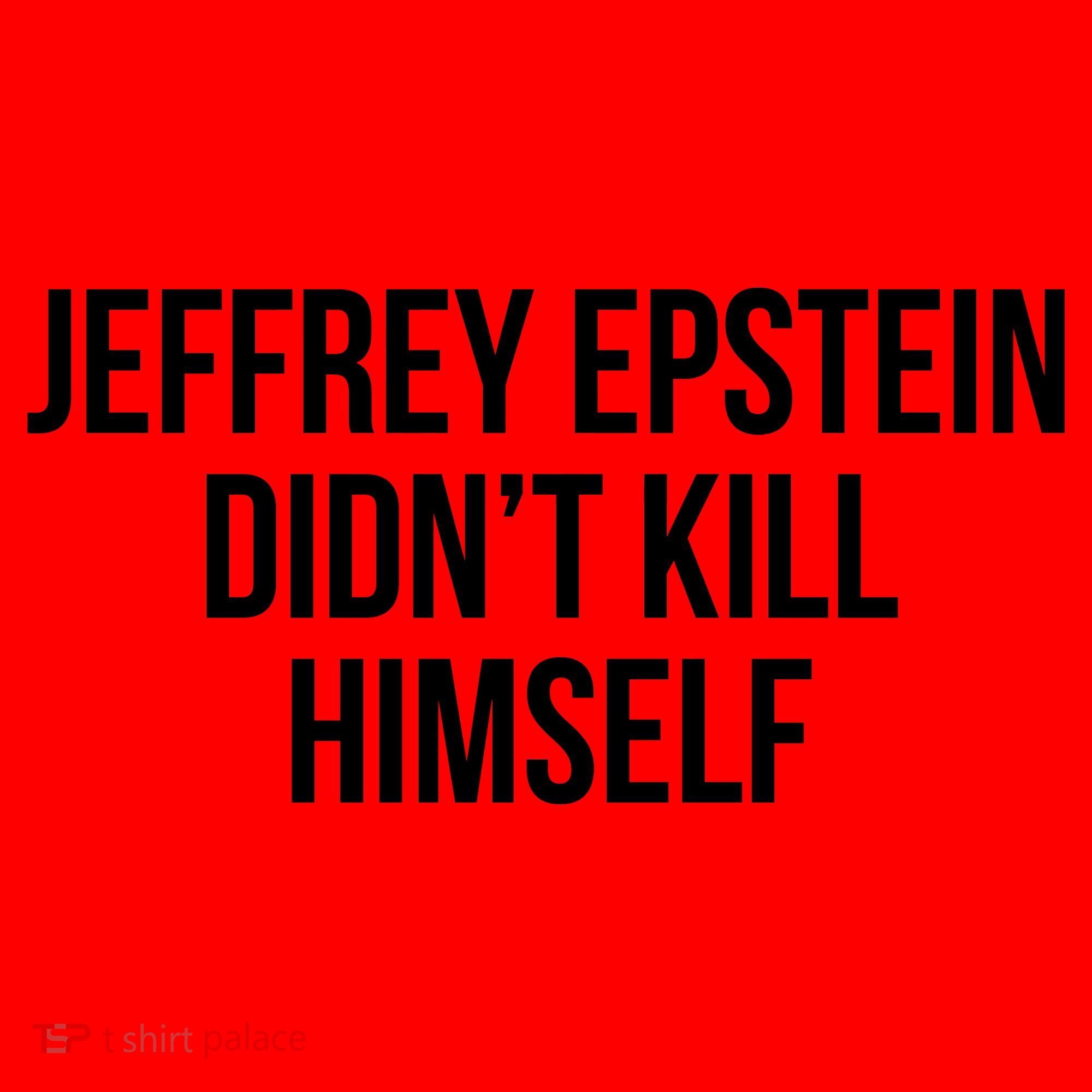 Jeffrey Epstein Didn't Kill Himself Santa Hat