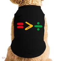 Juneteenth Equality Is Greater Than Division Afro Doggie Tank thumb 0