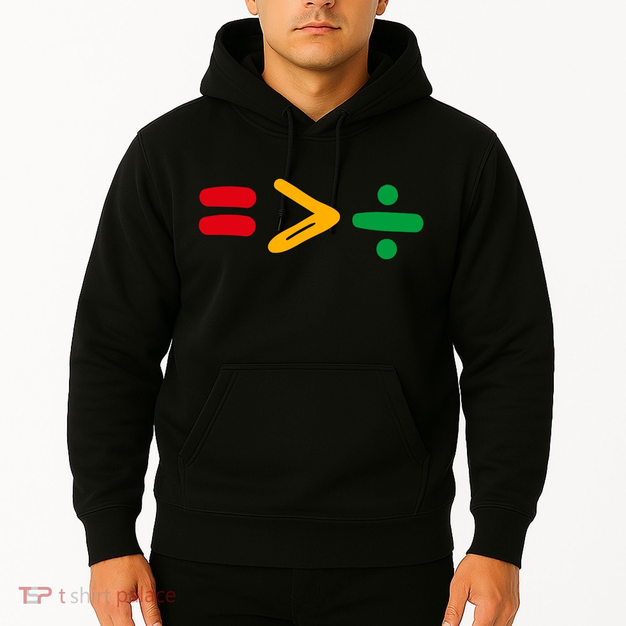 Juneteenth Equality Is Greater Than Division Afro Hoodie