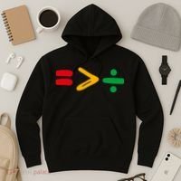 Juneteenth Equality Is Greater Than Division Afro Hoodie thumb 3