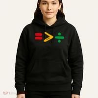 Juneteenth Equality Is Greater Than Division Afro Hoodie thumb 5