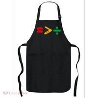 Juneteenth Equality Is Greater Than Division Afro Apron thumb 0