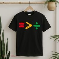 Juneteenth Equality Is Greater Than Division Afro T-Shirt thumb 2
