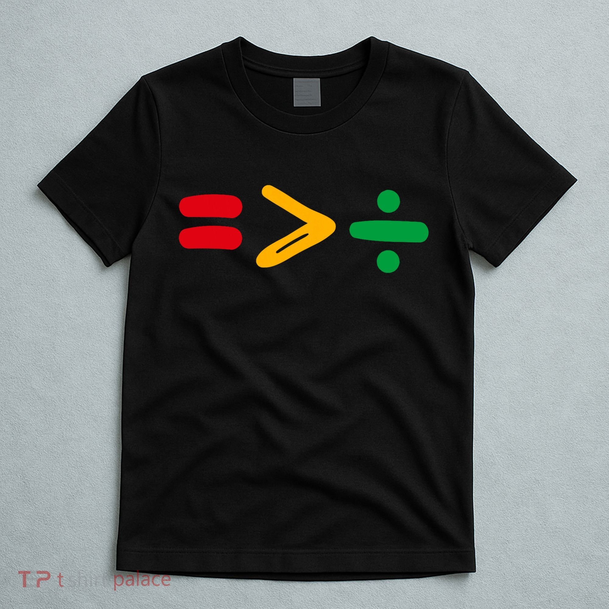 Juneteenth Equality Is Greater Than Division Afro T-Shirt