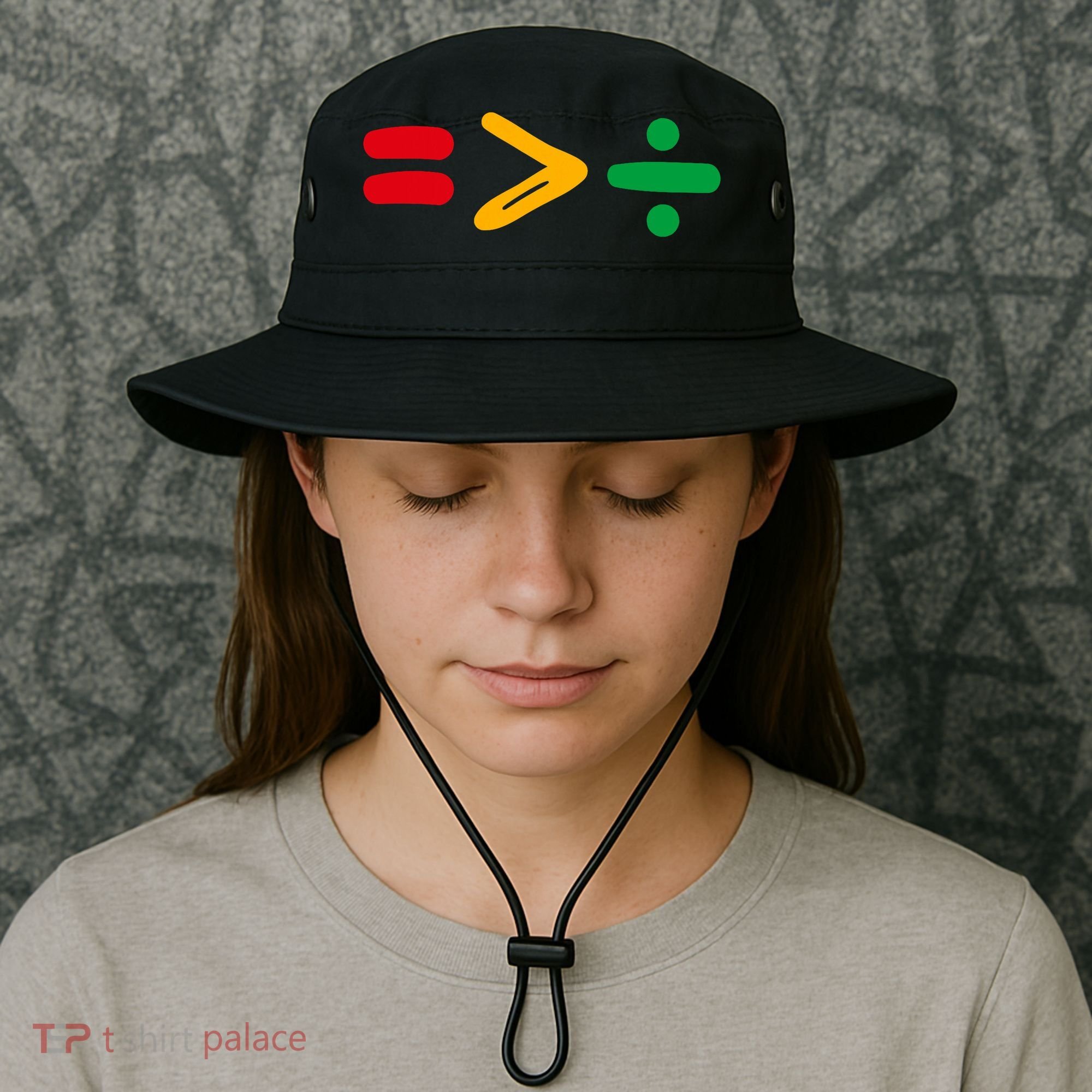 Juneteenth Equality Is Greater Than Division Afro Bucket Hat