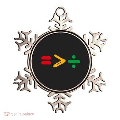 Juneteenth Equality Is Greater Than Division Afro Ornament