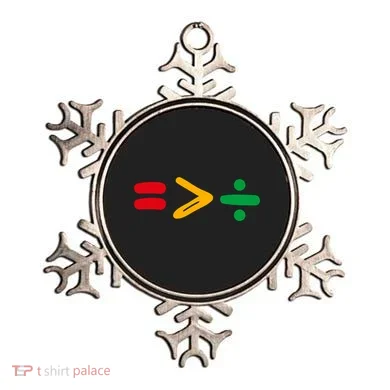 Juneteenth Equality Is Greater Than Division Afro Ornament