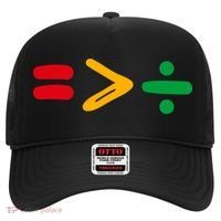 Juneteenth Equality Is Greater Than Division Afro Hat thumb 0