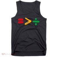 Juneteenth Equality Is Greater Than Division Afro Tank Top thumb 0
