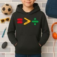 Juneteenth Equality Is Greater Than Division Afro Kids Hoodie thumb 2