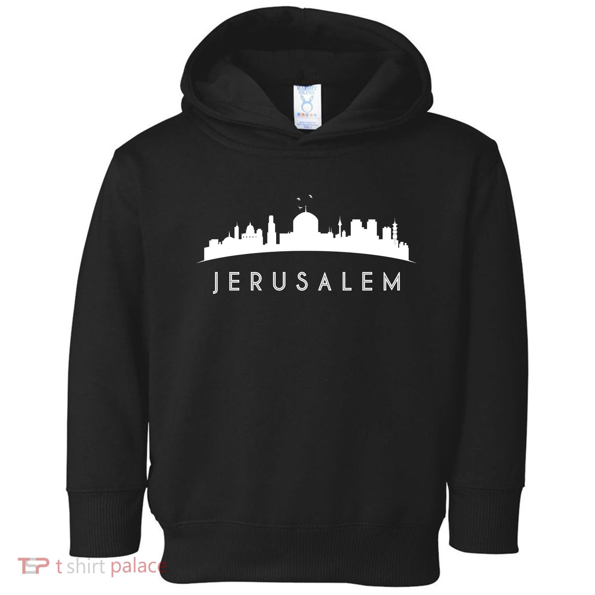 Jerusalem Skyline Toddler Hoodie