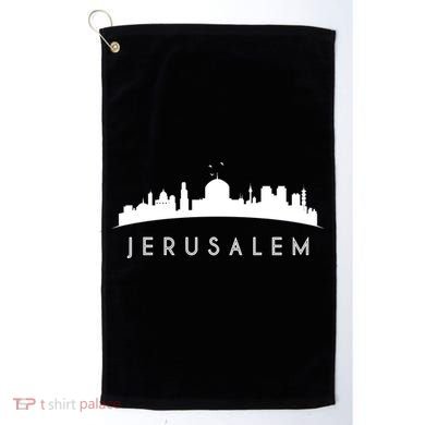 Jerusalem Skyline Golf Towel
