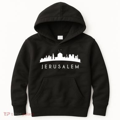 Jerusalem Skyline Kids Hoodie
