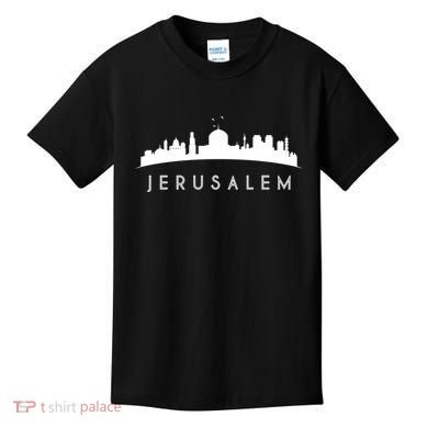 Jerusalem Skyline Kids T-Shirt