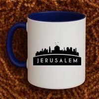 Jerusalem Skyline Coffee Mug thumb 2