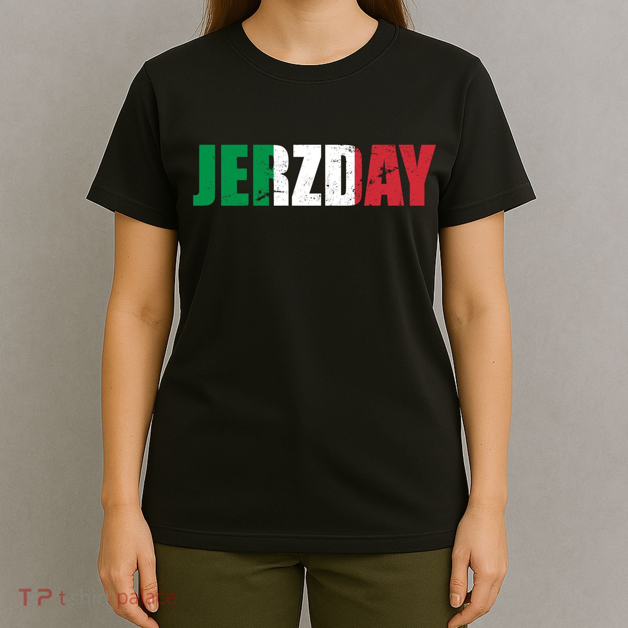 Jerzday Italian Party Logo T-Shirt