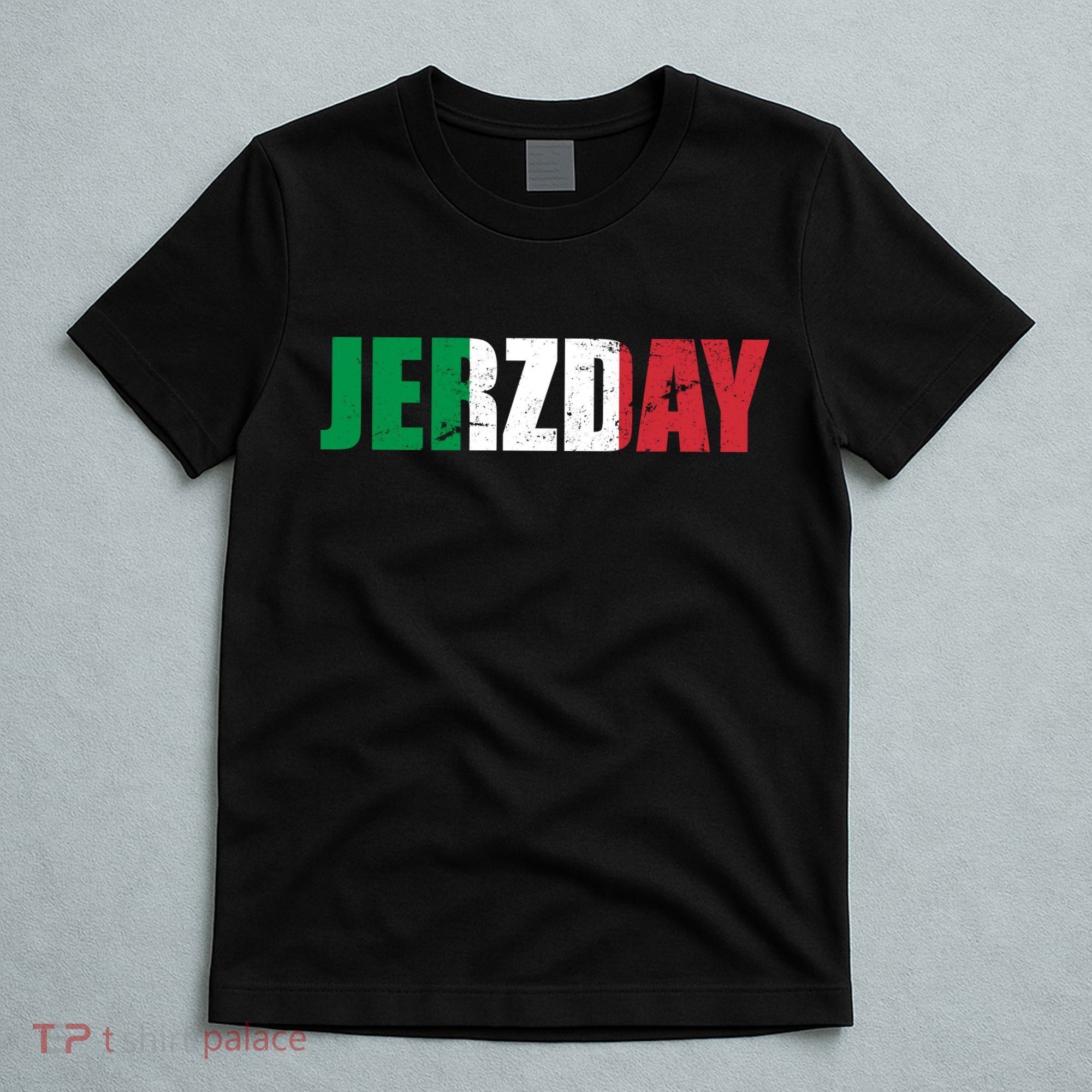 Jerzday Italian Party Logo T-Shirt