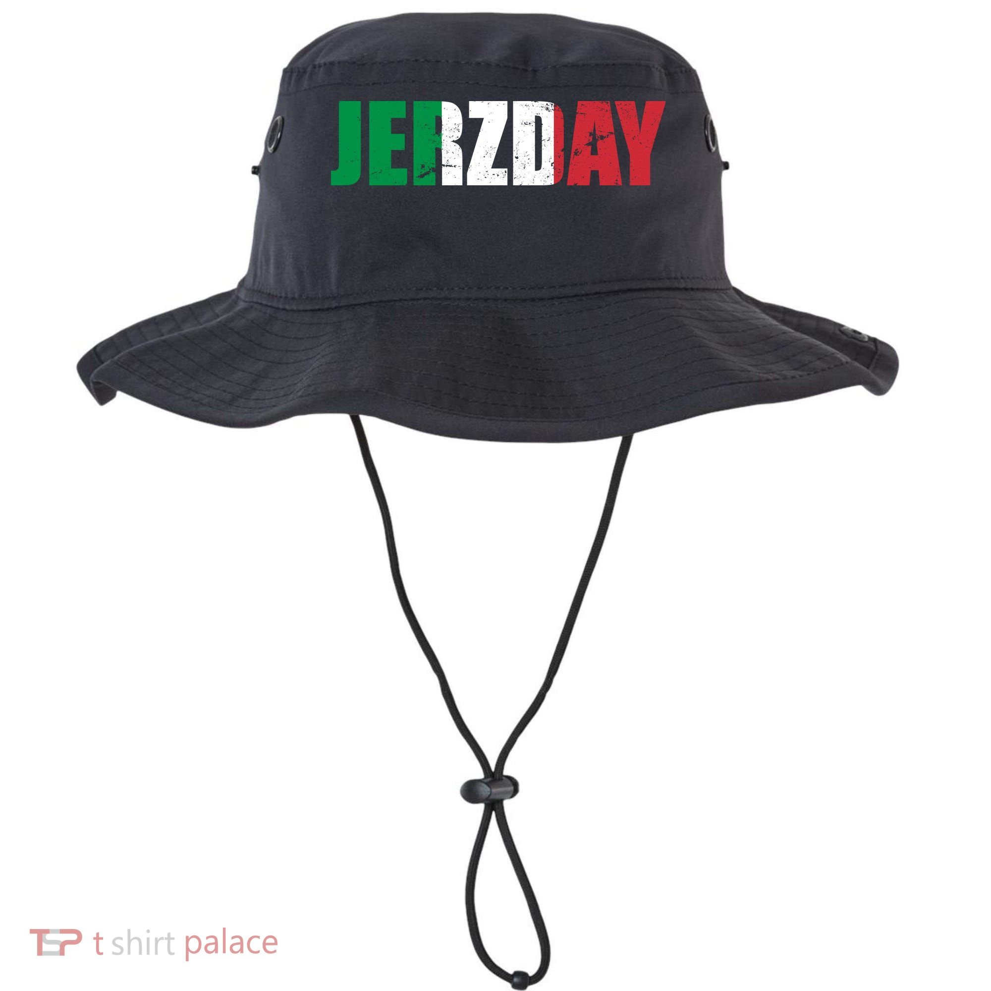 Jerzday Italian Party Logo Bucket Hat