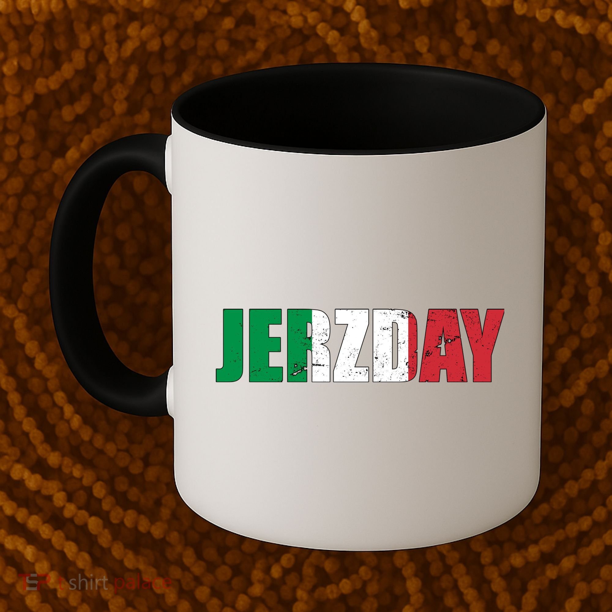 Jerzday Italian Party Logo Coffee Mug