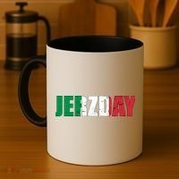 Jerzday Italian Party Logo Coffee Mug thumb 4