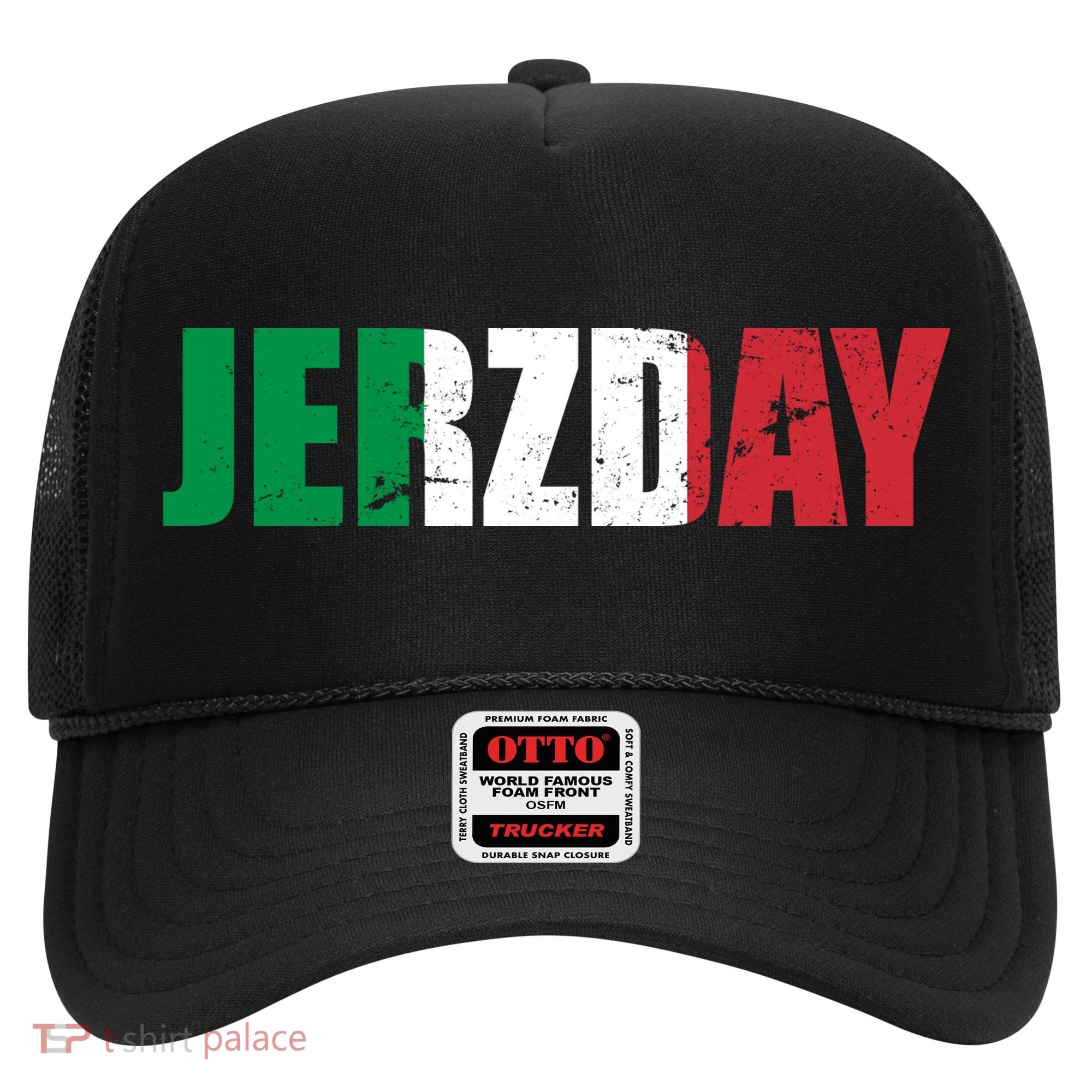 Jerzday Italian Party Logo Hat