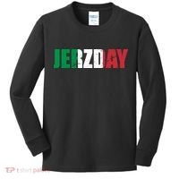 Jerzday Italian Party Logo Kids Long Sleeve Shirt thumb 0