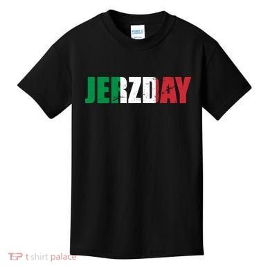 Jerzday Italian Party Logo Kids T-Shirt