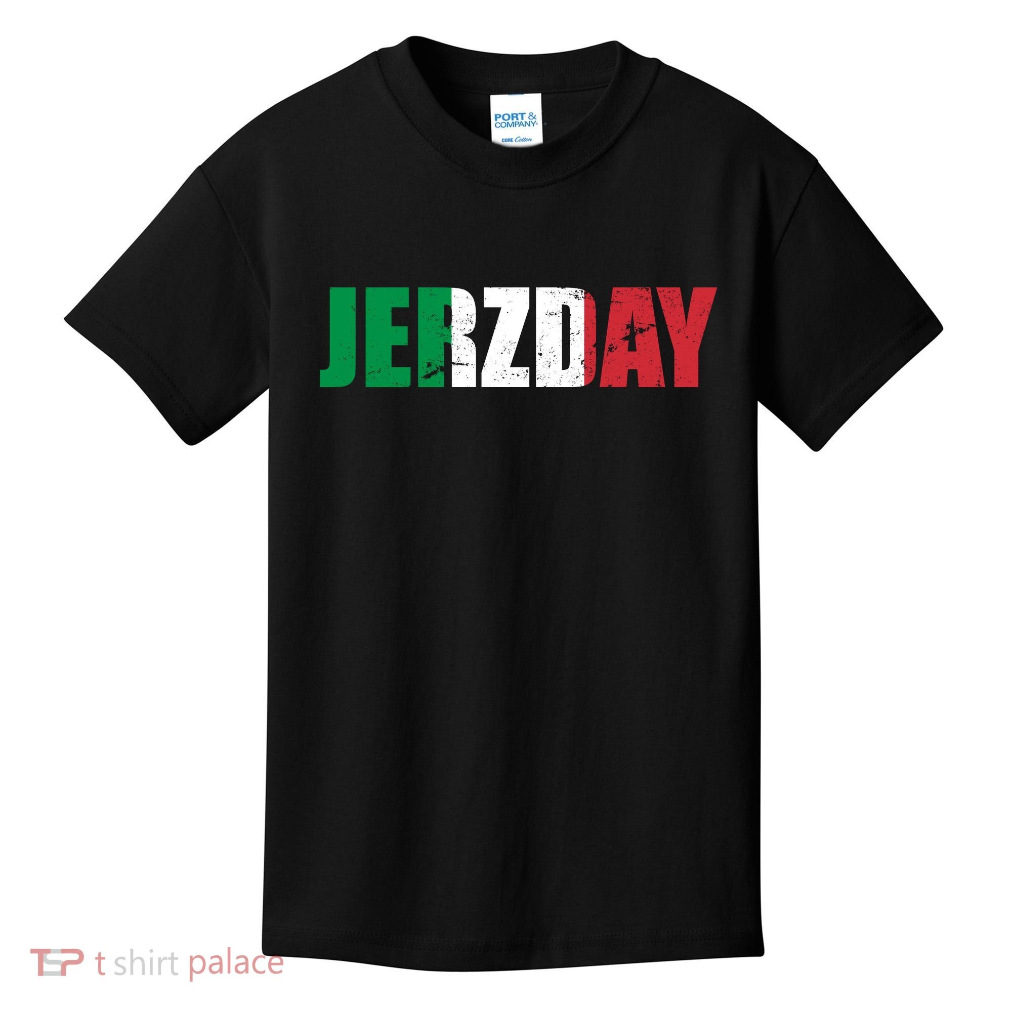 Jerzday Italian Party Logo Kids T-Shirt