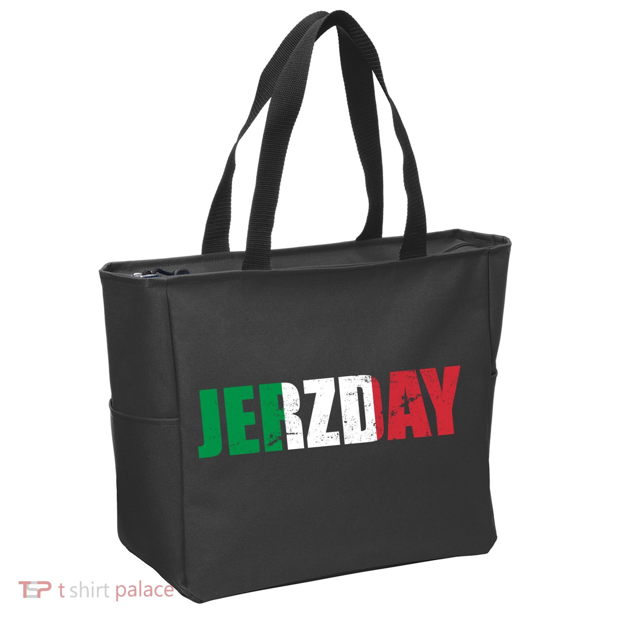 Jerzday Italian Party Logo Tote Bag