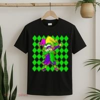 Jester Dabbing Mardi Gras T-Shirt thumb 2